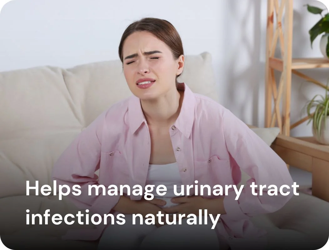 Helps manage urinary tract infections naturally