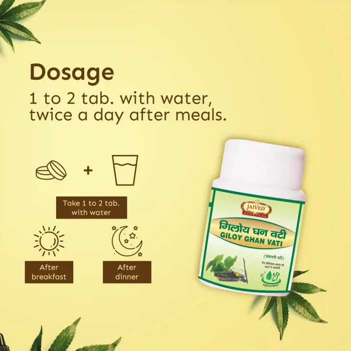 Giloy-Ghanvati-Dosage