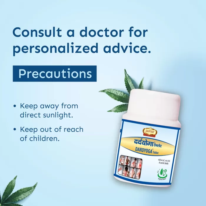 Jaived Ayurveda Dardyoga Tablet Precautions