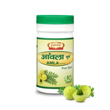 Jaived Ayurveda Amla Churna Front Image