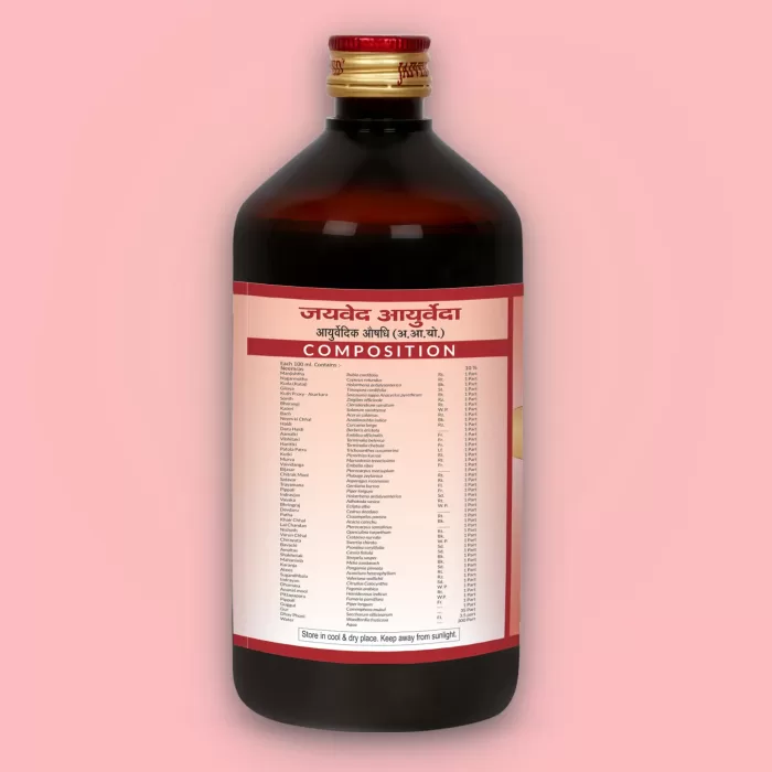 Jaived Ayurveda Raktroga Asav Side1