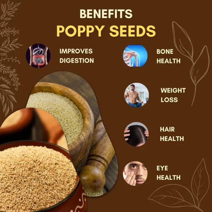 Khas Khas  - Poppy Seeds - खसखस - Pure CusCus Seeds - Image 3