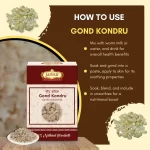 Gond Kondru - Lasora Gum - गोंद कोंदरु - Cordia dichotoma - Image 4