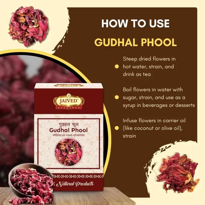 Gudhal Phool - Hibiscus Flower - गुड़हल फूल - Hibiscus rosa-sinensis - Image 4