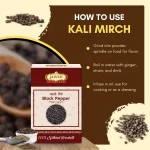Kali Mirch - Black Pepper - काली मिर्च - Piper nigrum - Image 4