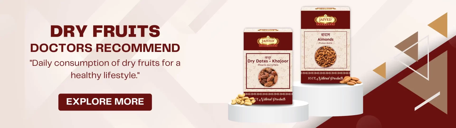 Dry Fruits - Websitr - Banner