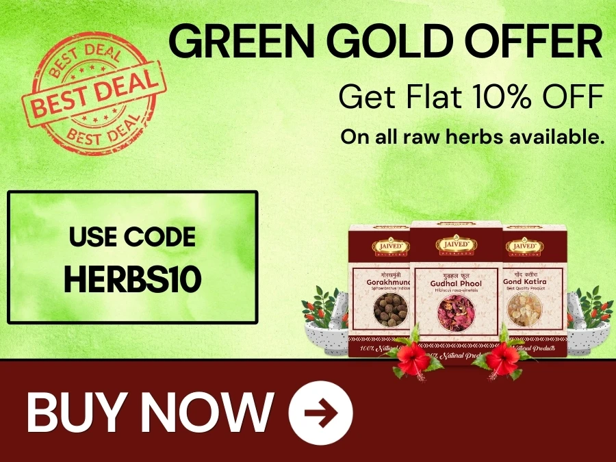 Jaived Raw HERB Offer