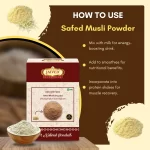 Safed Musli Powder Premium Quality - Image 3