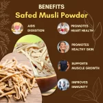 Safed Musli Powder Premium Quality - Image 2