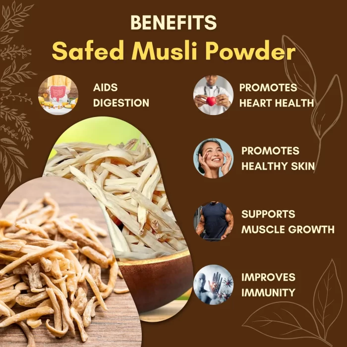 Safed Musli Powder Premium Quality - Image 2