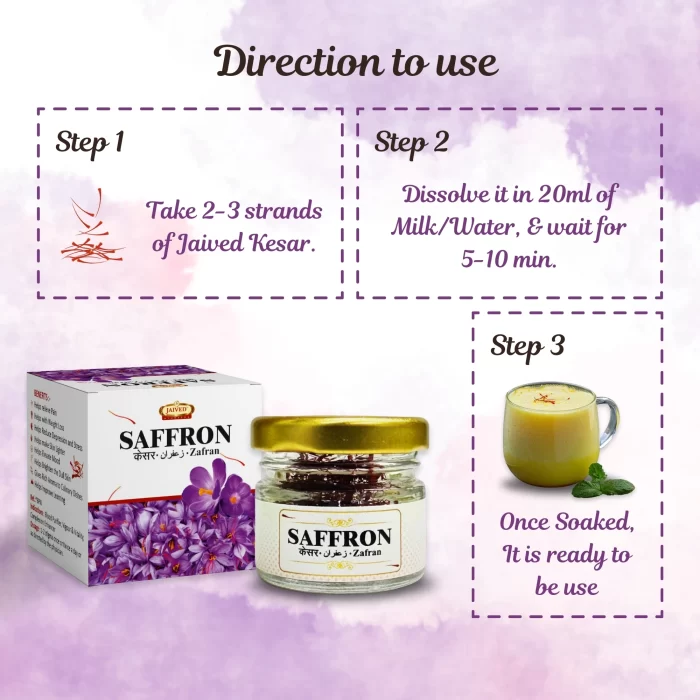 Pure Saffron - Kesar - Zafran | 1GM - Image 4