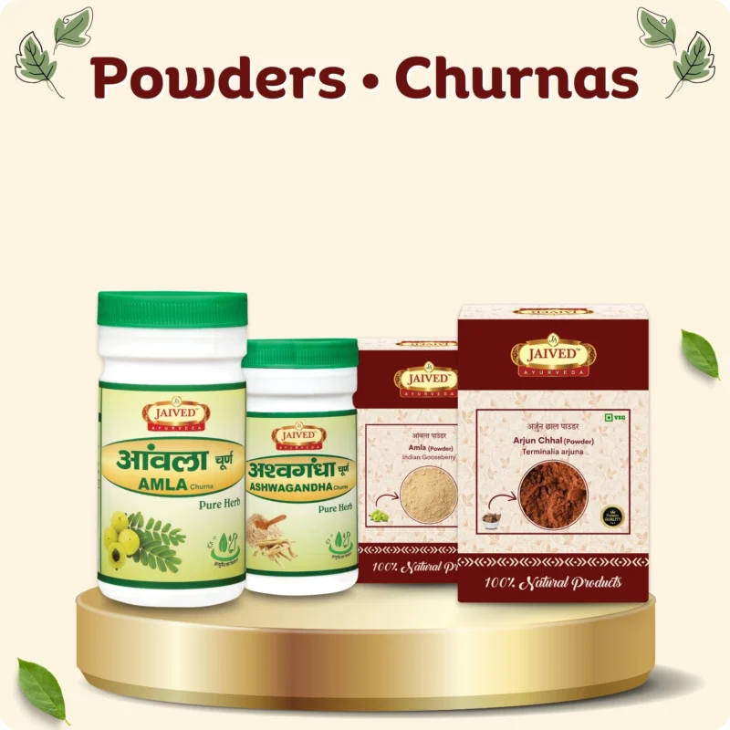 Powders • Churnas