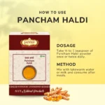 Pancham Haldi - Powder - Jaived Ayurveda - How to use