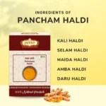 Pancham Haldi - Powder - Ingredients - Jaived Ayurveda