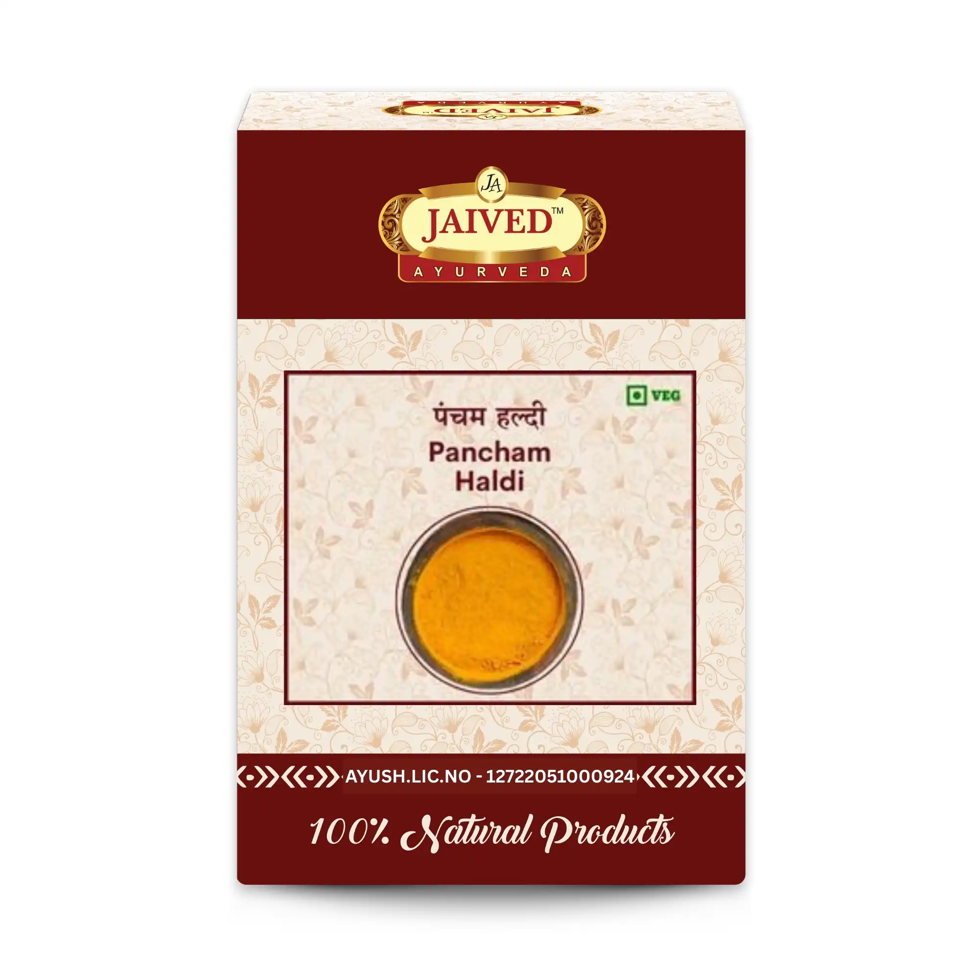 Pancham Haldi - Powder - Jaived Ayurveda Pancham Haldi - Powder - Jaived Ayurveda